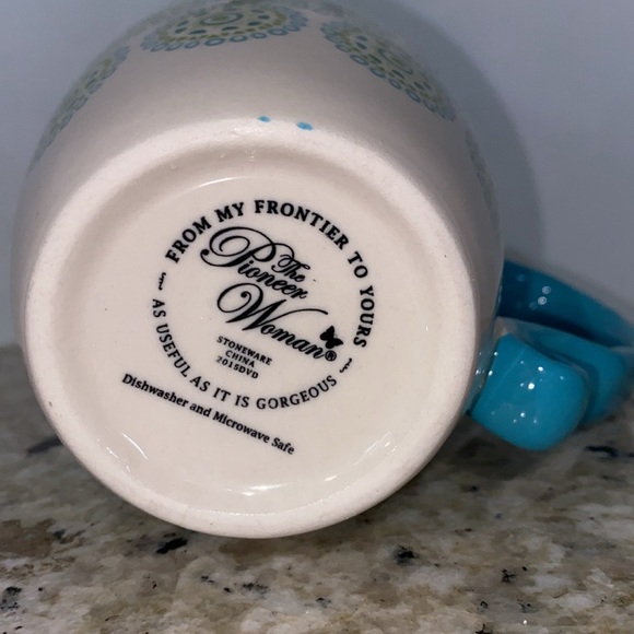 The Pioneer Woman Shadow Rose Stoneware 24 Oz Jumbo Latte Mug - Picture 11 of 14